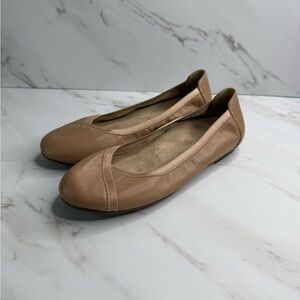 Vionic Caroll Ballet Flats Blush Pink Comfort Support Business Casual Work